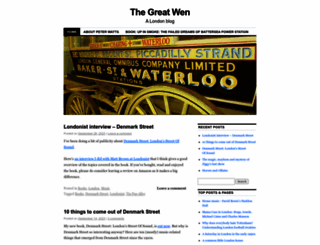 greatwenlondon.wordpress.com screenshot