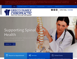 grecofamilychiro.com screenshot