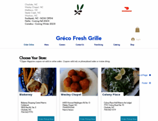 grecofreshgrille.com screenshot