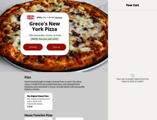 grecosnewyorkpizza.com screenshot