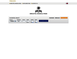 grecotelmandolarosa.reserve-online.net screenshot
