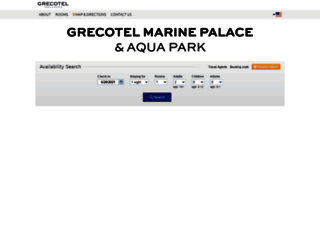 grecotelmarinepalace.reserve-online.net screenshot