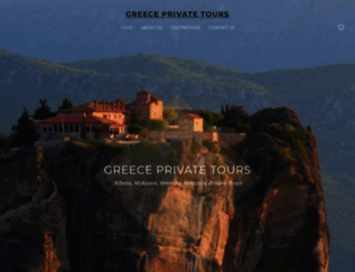 greece-privatetours.com screenshot