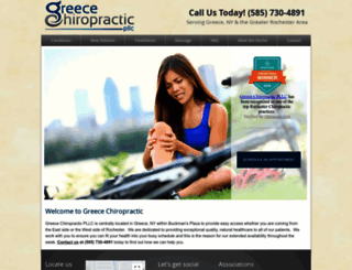 greecechiropractic.com screenshot
