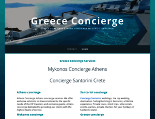 greececoncierge.yolasite.com screenshot
