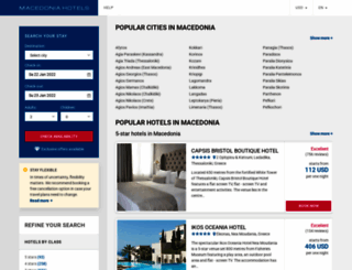 greecemacedoniahotels.net screenshot