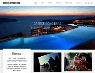 greecevipconcierge.com screenshot
