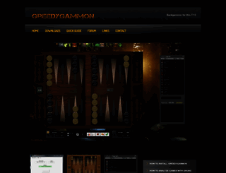 greedygammon.com screenshot