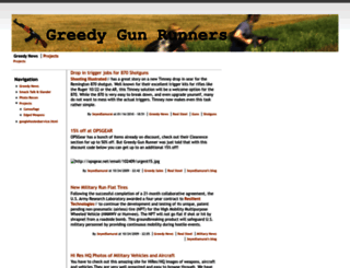 greedygunrunners.com screenshot