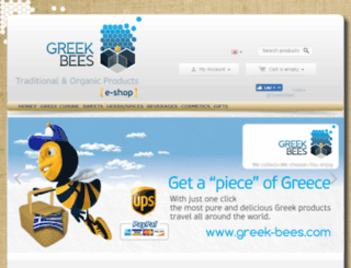 greek-bees.com screenshot