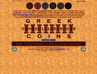 greekchallengecoins.com screenshot