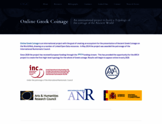 greekcoinage.org screenshot