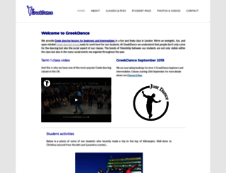 greekdance.co.uk screenshot