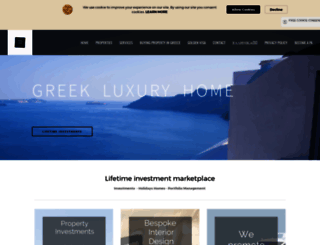 greekluxuryhome.com screenshot