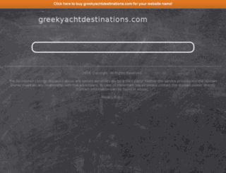 greekyachtdestinations.com screenshot
