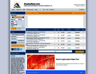 greeleyrent.com screenshot