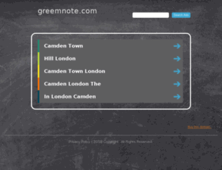 greemnote.com screenshot