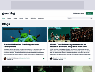 green-blog.org screenshot