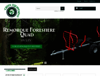 green-equipement.com screenshot