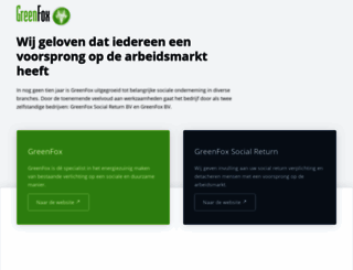 green-fox.nl screenshot