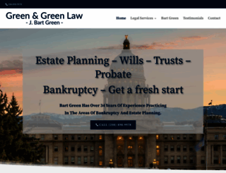 green-green-law.com screenshot