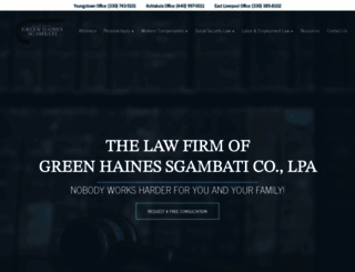 green-haines.com screenshot