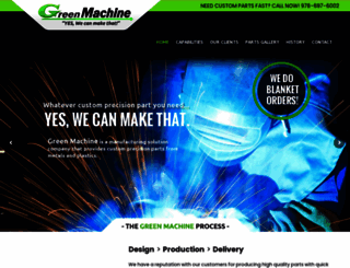 green-machine-company.com screenshot