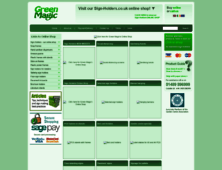 green-magic.co.uk screenshot