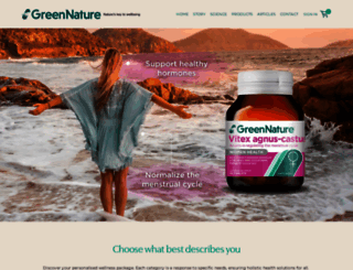 green-nature-vitamins.squarespace.com screenshot