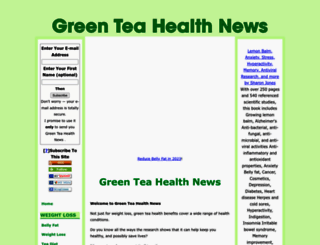 green-tea-health-news.com screenshot