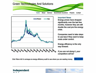 green-technologies.co.uk screenshot