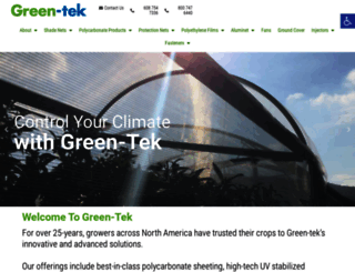 green-tek.com screenshot