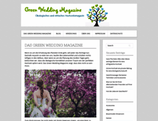 green-wedding-magazine.de screenshot