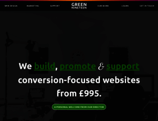 green19.co.uk screenshot
