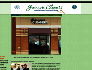 greenacrecleaners.com screenshot