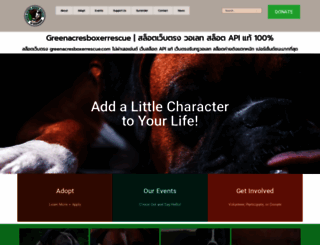 greenacresboxerrescue.com screenshot