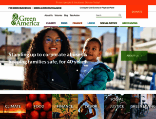 greenamerica.org screenshot