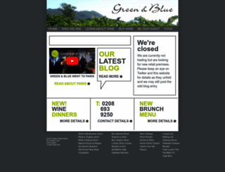 greenandbluewines.com screenshot