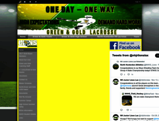 greenandgoldlacrosse.usl.la screenshot