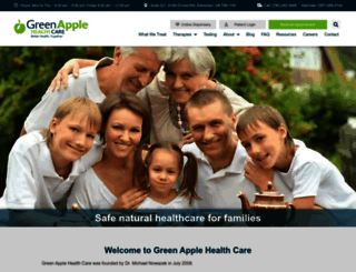 greenapplehealthcare.ca screenshot
