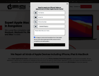 greenappleservice.com screenshot
