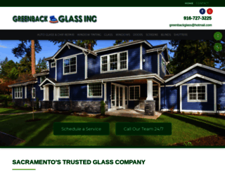 greenbackglassinc.com screenshot
