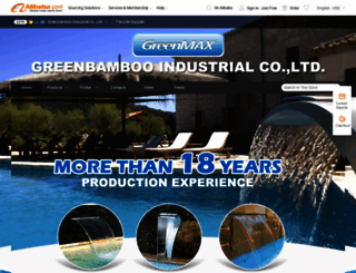 greenbamboo.en.alibaba.com screenshot