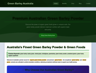 greenbarley.com screenshot