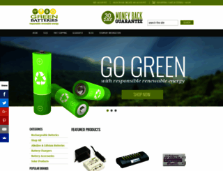greenbatteries.com screenshot