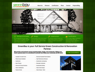 greenbau.net screenshot