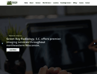 greenbayradiology.com screenshot