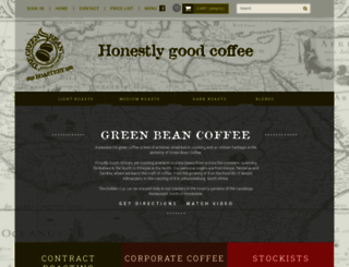 greenbeancoffee.co.za screenshot