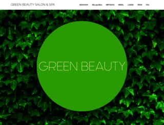 greenbeautyct.com screenshot