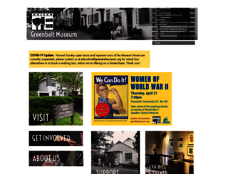 greenbeltmuseum.org screenshot